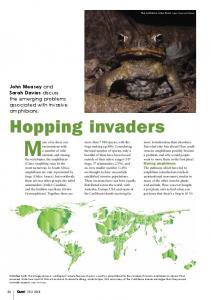 Hopping invaders - John Measey