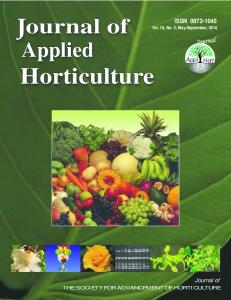 Horticulture