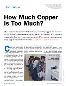 How Much Copper Is Too Much?