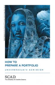 HOW TO PREPARE A PORTFOLIO