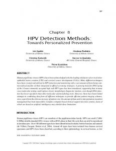 HPV Detection Methods