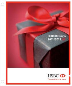 HSBC Rewards 2011/2012 - HSBC Malaysia