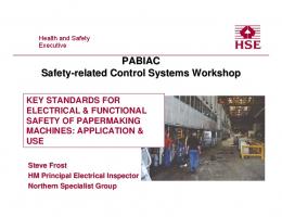 HSE - Electrical and Functional Safety