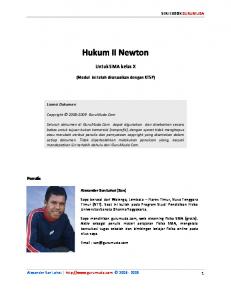 Hukum II newton - WordPress.com