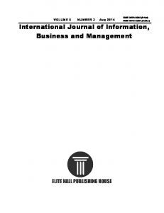 Human Capital and Economic Growth - International Journal of ...