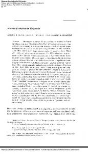 Human Evolution in Polynesia