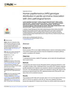 Human papillomavirus (HPV) - PLOS