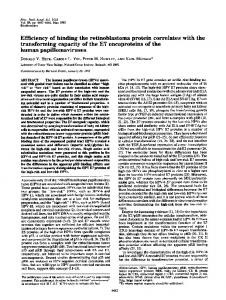 human papillomaviruses - Europe PMC