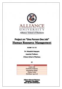 Human Resource Management