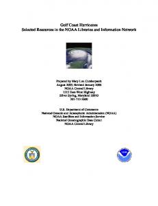 Hurricanes along the Gulf Coast: Louisiana ... - NOAA Central Library