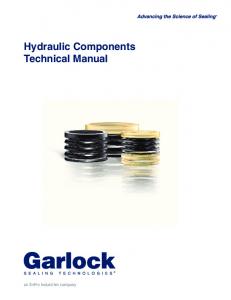 Hydraulic Components Technical Manual