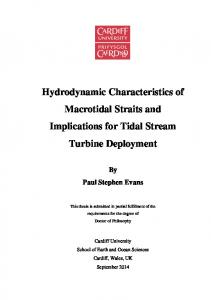Hydrodynamic Characteristics of Macrotidal Straits