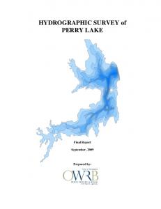 Hydrographic Survey of Perry Lake