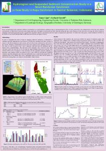 Hydrological and Suspended Sediment ...