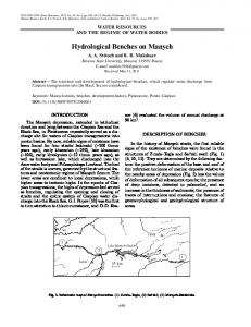 Hydrological Benches on Manych - Springer Link