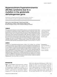 hyperammonemia