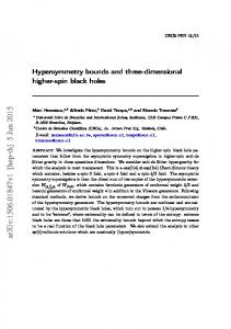 Hypersymmetry bounds and three-dimensional higher-spin black holes