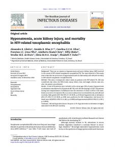 Hyponatremia, acute kidney injury, and mortality in HIV-related ...