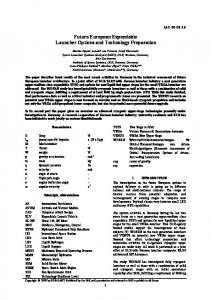 IAF2005 Paper - DLR ELIB