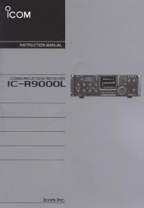 IC-R9000L - ICOM Canada