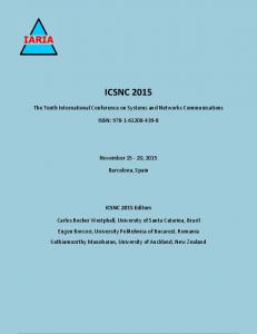 ICSNC 2015 Proceedings