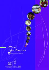 ICTs for Higher Education