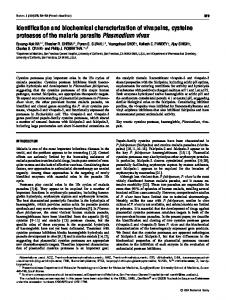 Identification and biochemical characterization of ... - Craik Lab