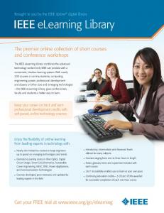 IEEE eLearning Library