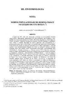 iii. entomologia nota - Scielo.br