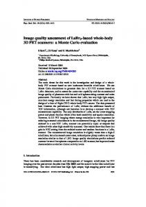 Image quality assessment of LaBr3-based whole