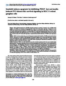 Imatinib induces apoptosis by inhibiting PDGF - CiteSeerX