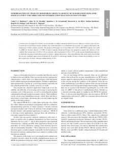 Immobilization of lipase on mesoporous molecular sieve MCM-48 ...