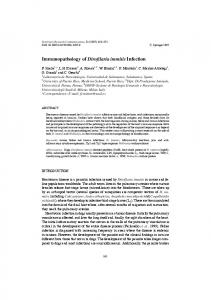 Immunopathology of Dirofilaria immitis Infection - Springer Link