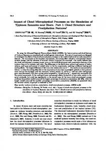 Impact of Cloud Microphysical Processes on the ... - Springer Link