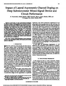 Impact of lateral asymmetric channel doping on deep ... - CiteSeerX