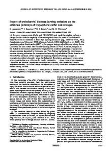 Impact of preindustrial biomass-burning emissions on ... - SiteTurbine