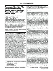 Impact on Atmospheric Aerosol Burdens and the ... - ACS Publications