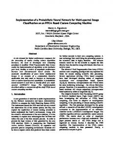 Implementation of a Probabilistic Neural Network for Multispec