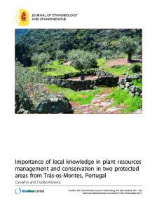 Importance of local knowledge in plant resources management and ...