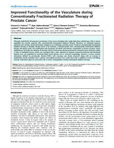 Improved Functionality of the Vasculature during