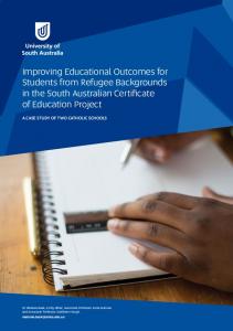 Improving Educational Outcomes for Students from Refugee