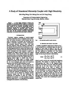 IMS2003 Paper Template - CiteSeerX