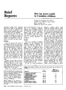 in Canadian children - NCBI