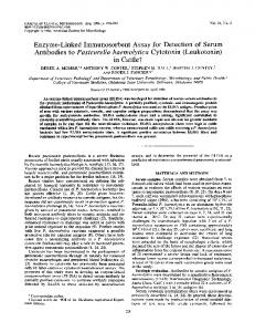 in Cattlet - Journal of Clinical Microbiology - American Society for ...