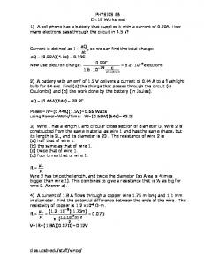 In-Class Worksheet #4