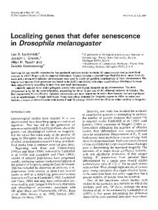 in Drosophila melanogaster - Nature