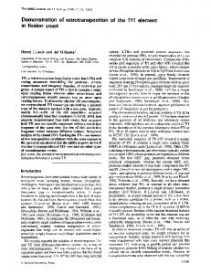 in fission yeast - Europe PMC