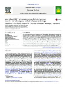 in Raman spectroscopy