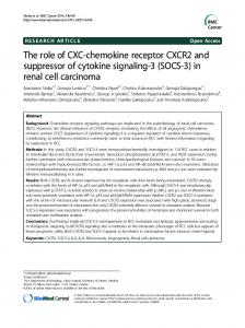 in renal cell carcinoma - Springer Link