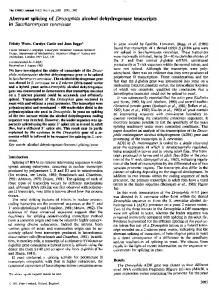 in Saccharomyces cerevisiae - NCBI